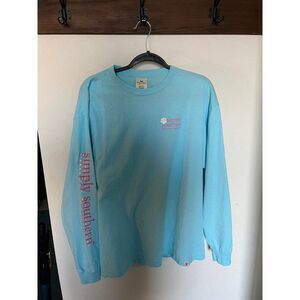 Simply southern size xl blue pawsitive dog Long Sleeve